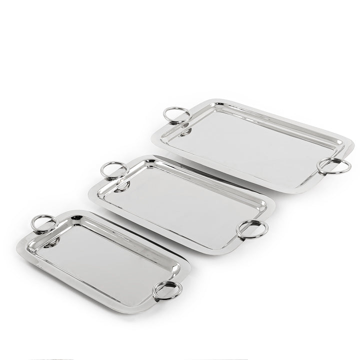 Set of 3 metal trays (7621909053635)