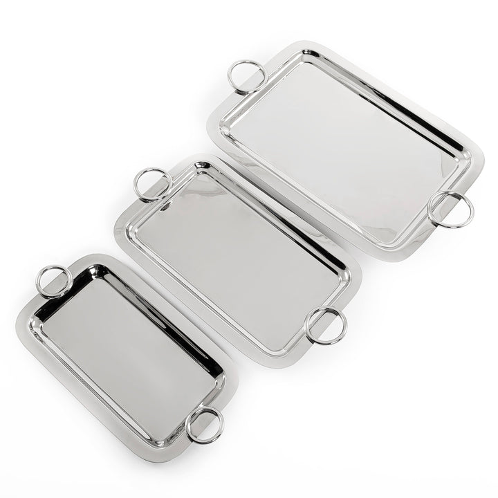 Set of 3 metal trays (7621909053635)