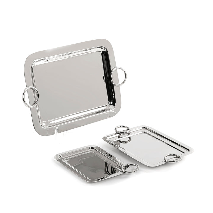 Set of 3 metal trays (7621909086403)