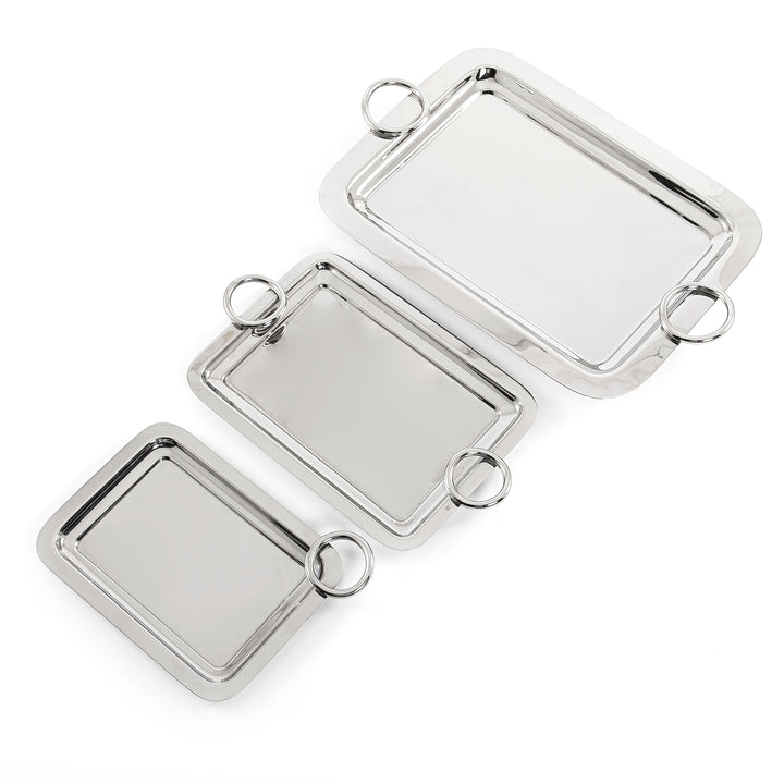 Set of 3 metal trays (7621909086403)