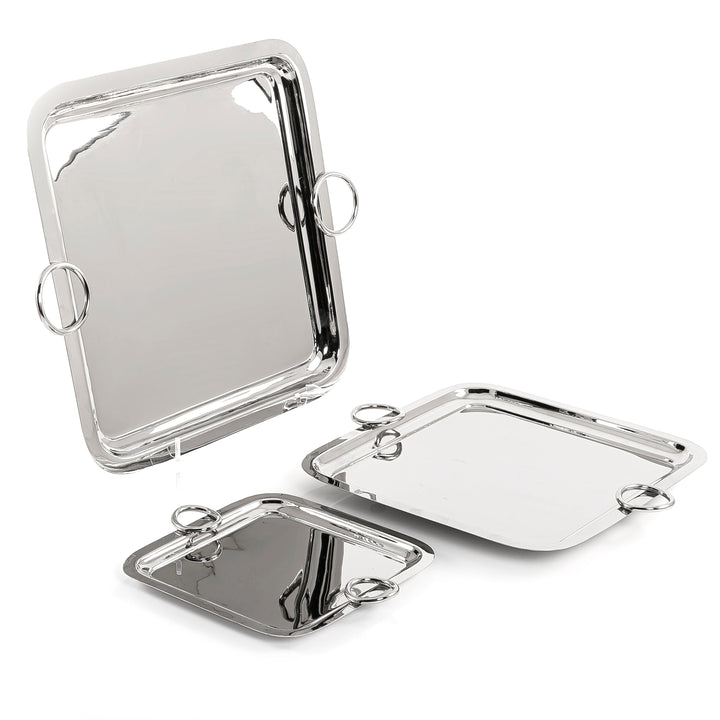 Set of 3 metal trays (7621909119171)