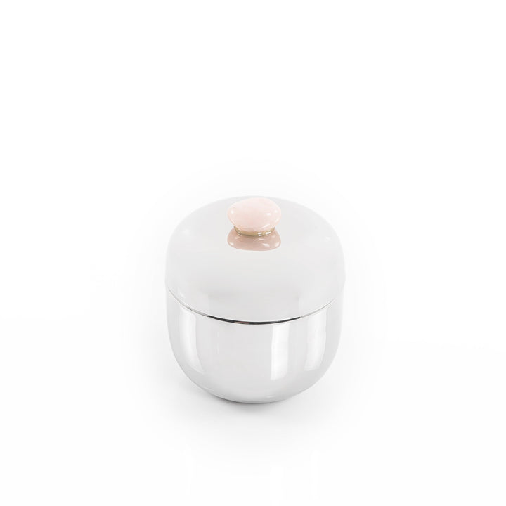 Metal jar with cover (7628755239107)