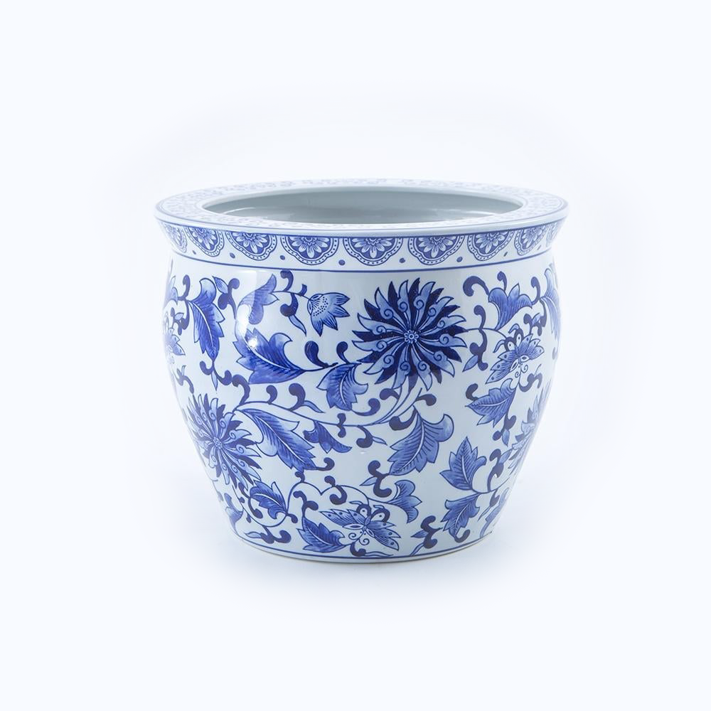 China Blue Vase Planters 52001328 (4850924060717) (7090423431363)