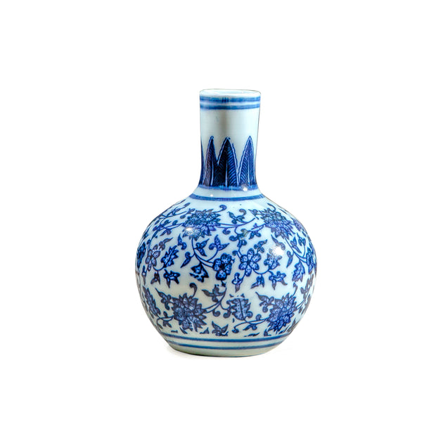 China blue vase (7275382309059)