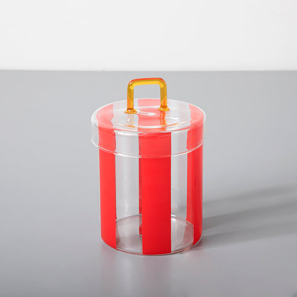 Red Glass Jar (7486581702851)