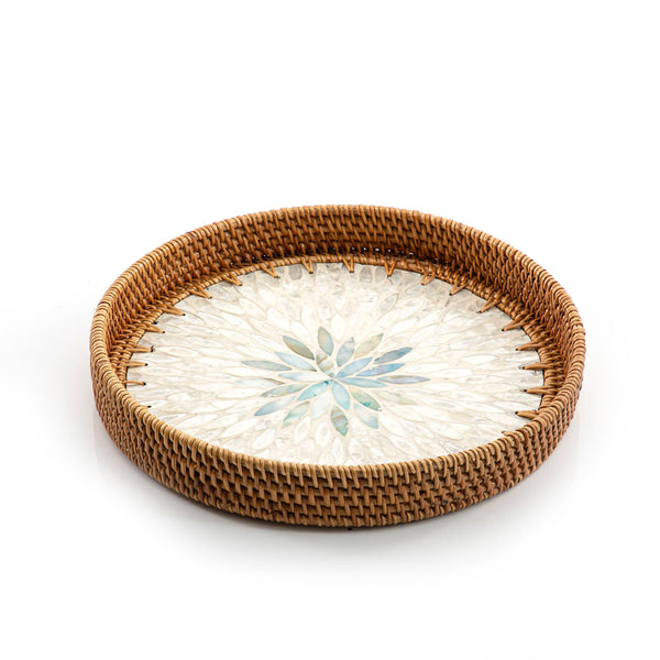 rattan round  tray (5895357759653) (7090529468611)