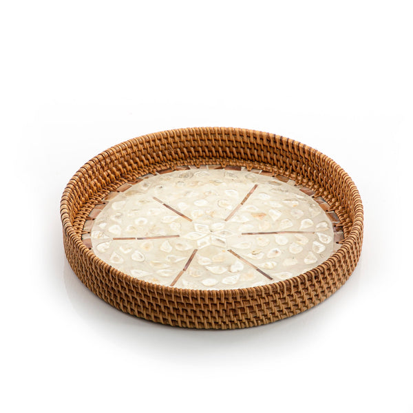 rattan round  tray (5895362871461) (7090529501379)