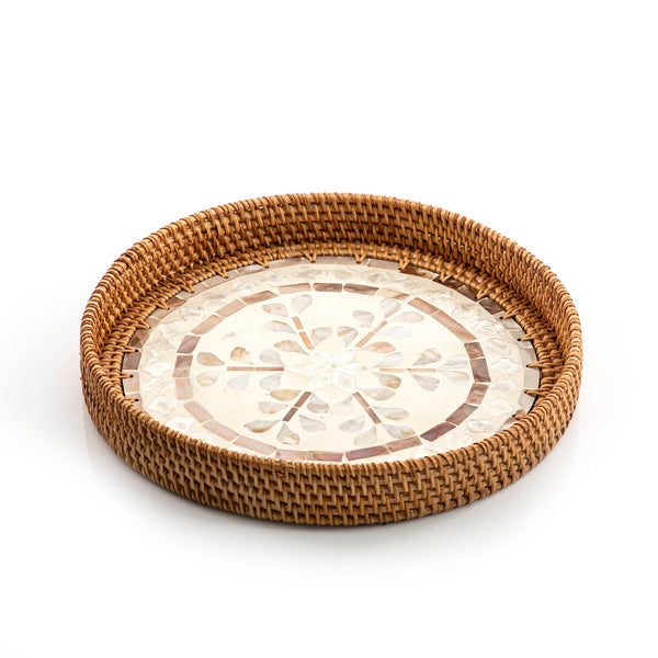 rattan round  tray (5895366017189) (7090529599683)