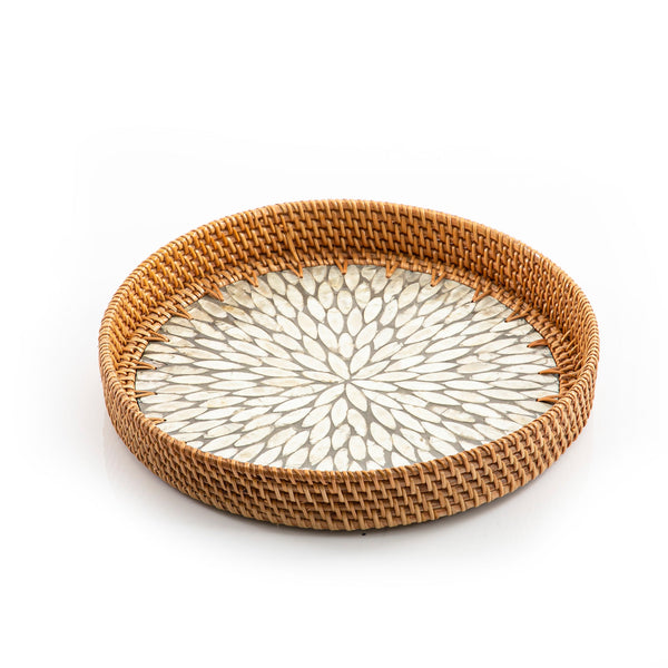 rattan round  tray (5895397277861) (7090529796291)