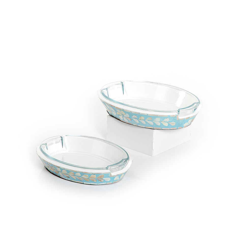 Set of 2 mother of pearl with glass (7171131506883)