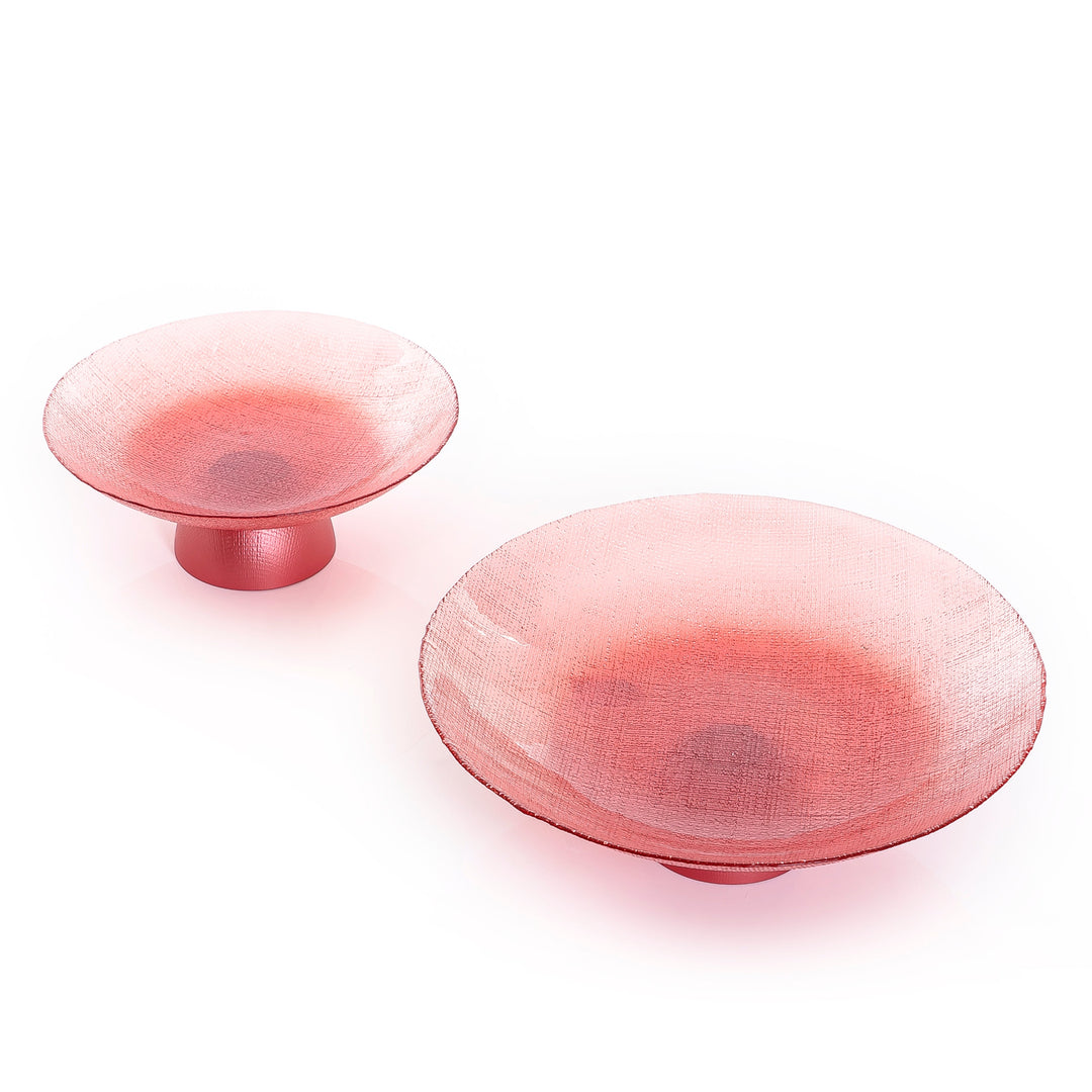 Set of 2 glass bowls (7628758220995)