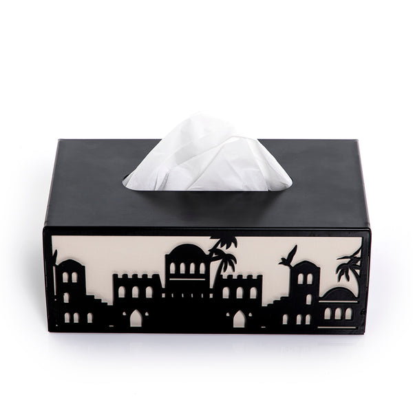 Metal tissue box with Arabian arts (7518043832515)