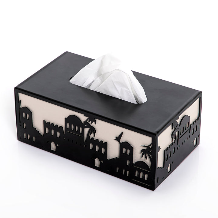 Metal tissue box with Arabian arts (7518043832515)