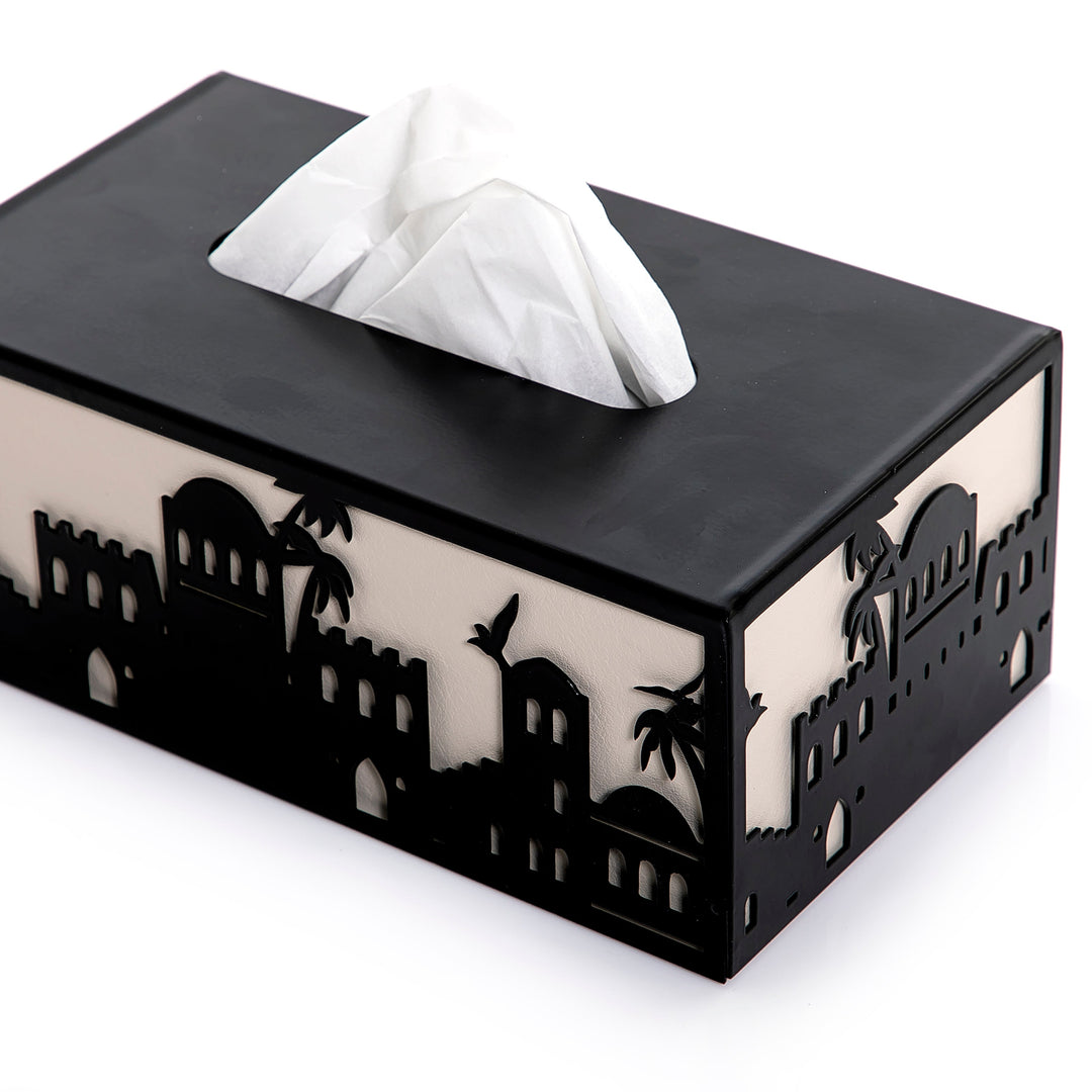 Metal tissue box with Arabian arts (7518043832515)