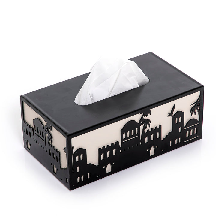 Metal tissue box with Arabian arts (7518043832515)